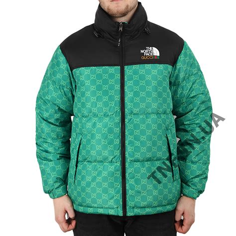пуховик gucci north face